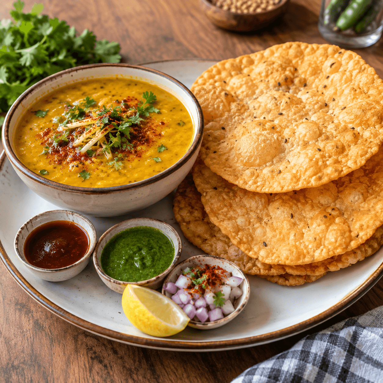 Authentic Dal Pakwan - Leena's Kitchen