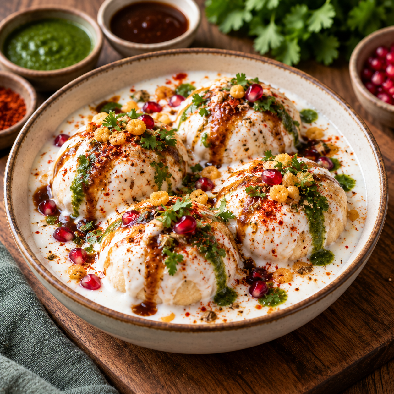 Authentic Dahi Vada - Leena's Kitchen